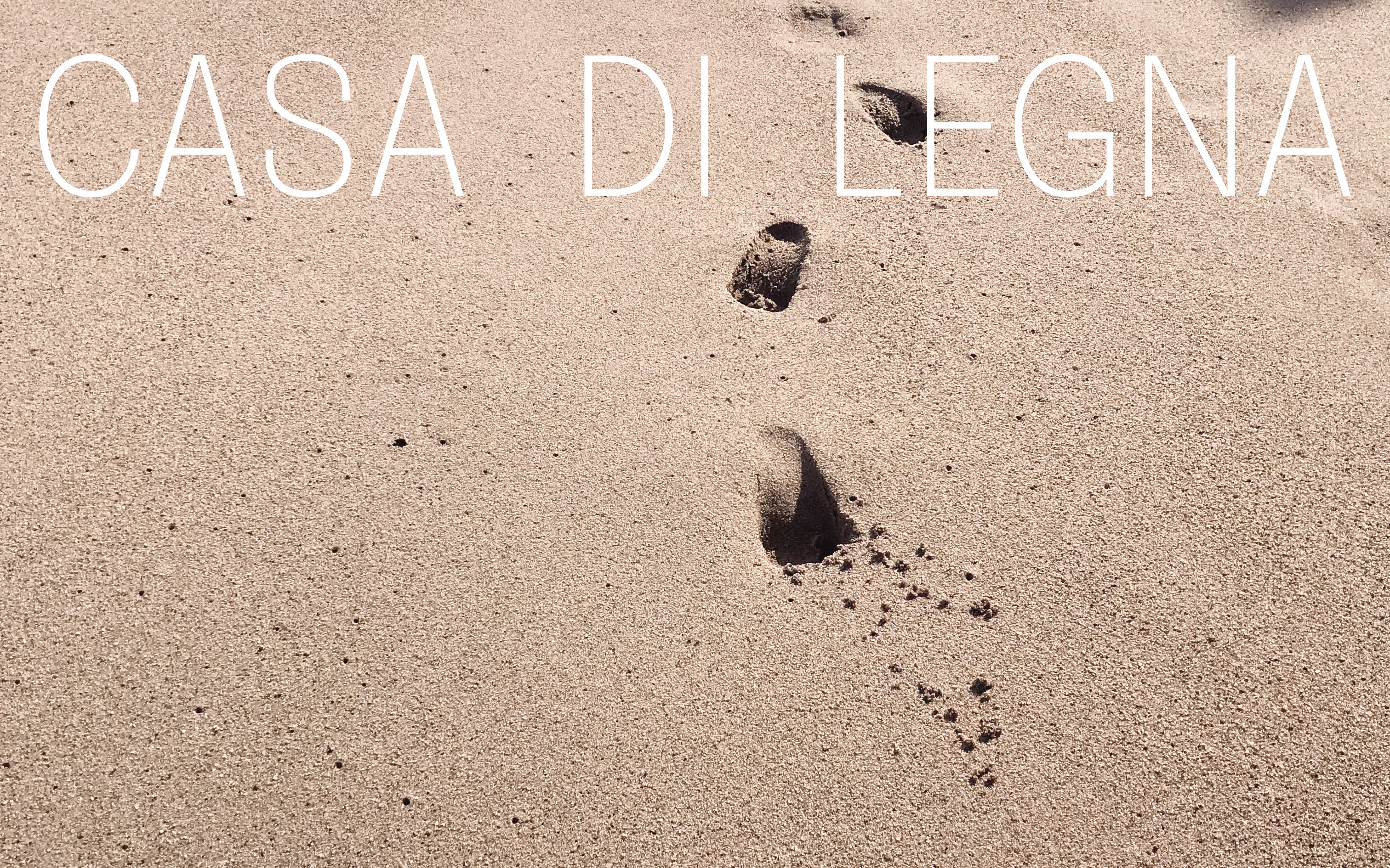 Introduction du site web Casa di Legna. Direction artistique, webdesign et développement par Ocitocine, agence créative web et branding