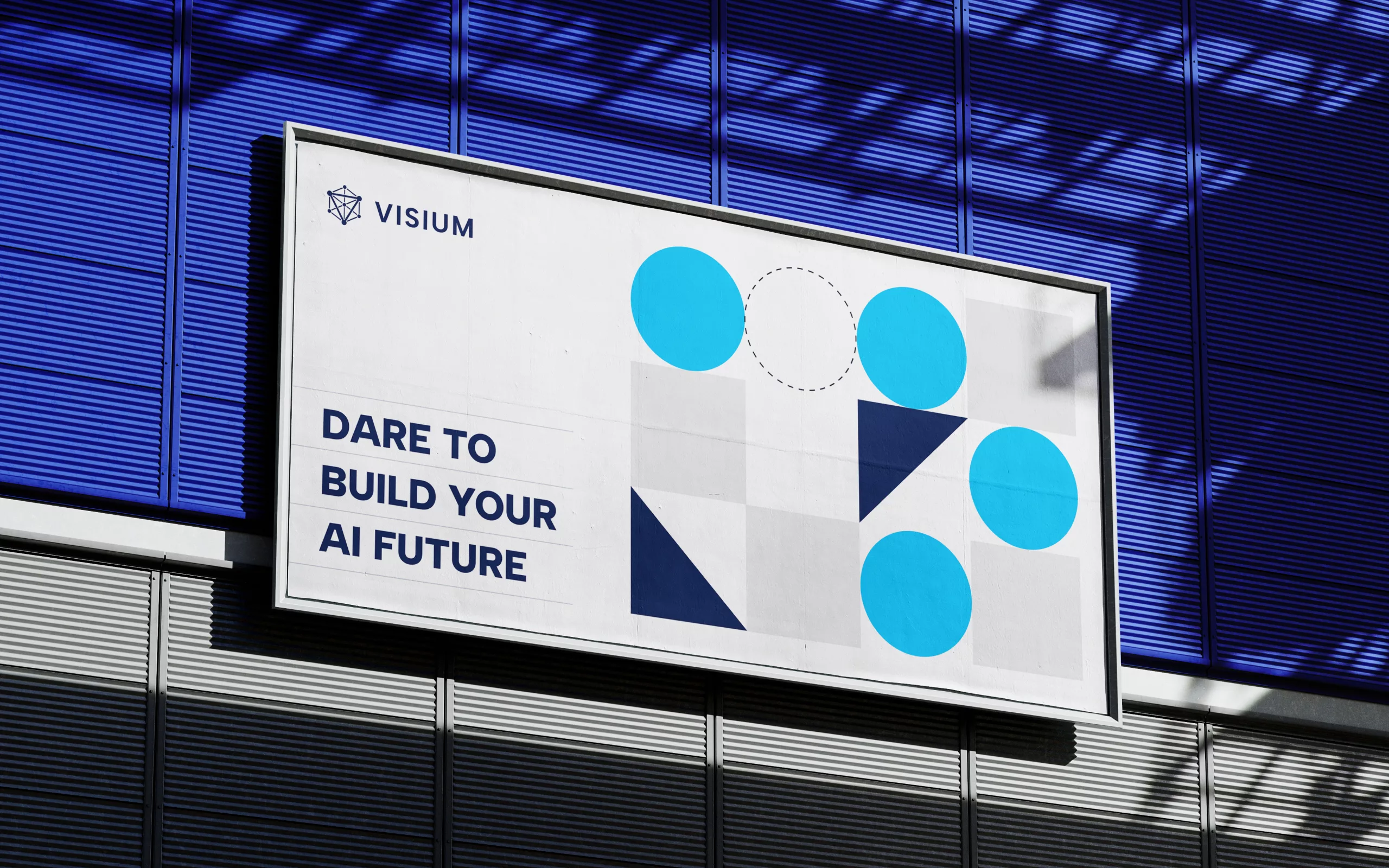 Design d'affiche pour Visium. Branding par Ocitocine, agence créative web et branding